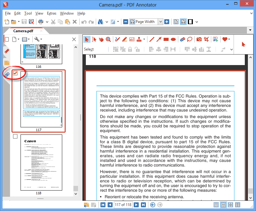 removing pages pdf plus reader